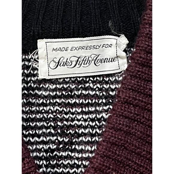 Sak’s Fifth Avenue Men’s Wool Blend Knit Collared Sweater Made In Italy Size L - Picture 3 of 13